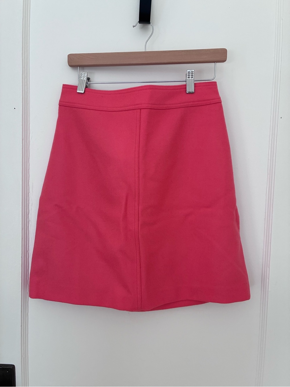 J. Crew Bright Pink A-Line Skirt